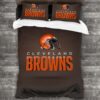Nfl Cleveland Browns Logo Type 420 Bedding Sets Sporty Bedroom Home Decor