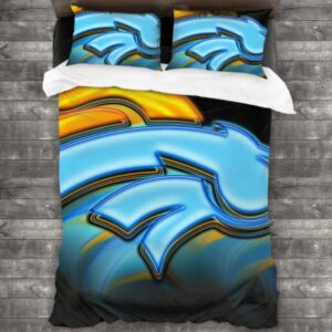Nfl Denver Broncos Logo Type 423 Bedding Sets Sporty Bedroom Home Decor