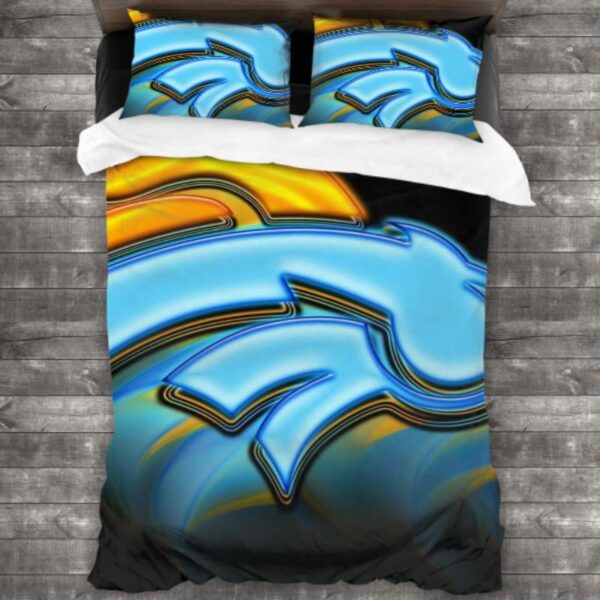 Nfl Denver Broncos Logo Type 423 Bedding Sets Sporty Bedroom Home Decor