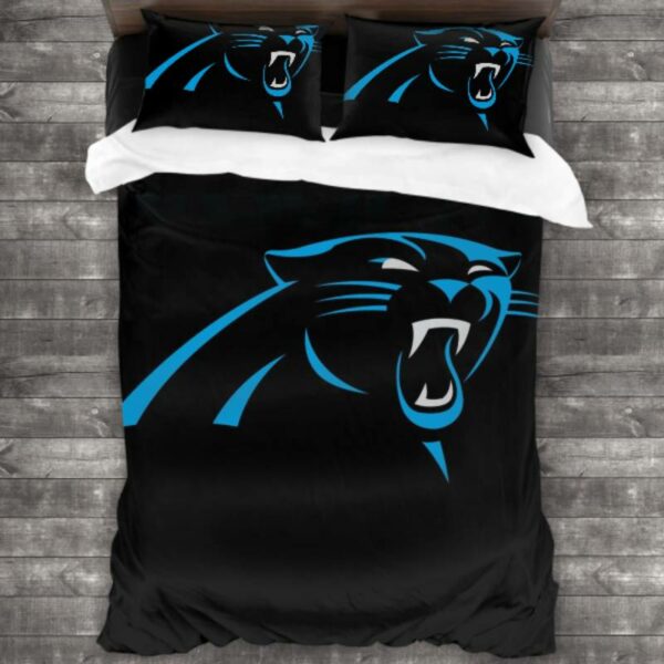 Nfl Carolina Panthers Logo Type 424 Bedding Sets Sporty Bedroom Home Decor