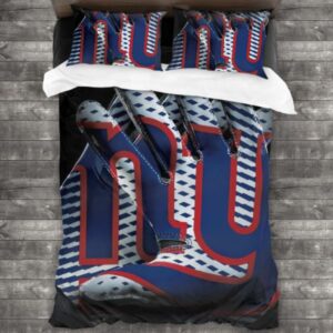 Nfl New York Giants Logo Type 436 Bedding Sets Sporty Bedroom Home Decor