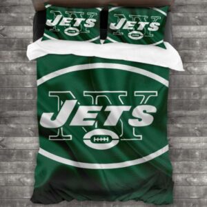 Nfl New York Jets Logo Type 438 Bedding Sets Sporty Bedroom Home Decor