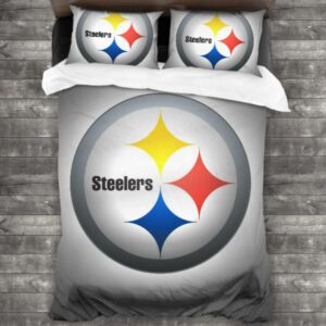 Nfl Pittsburgh Steelers Logo Type 441 Bedding Sets Sporty Bedroom Home Decor