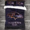 Baltimore Ravens Logo Type 461 Bedding Sets Sporty Bedroom Home Decor