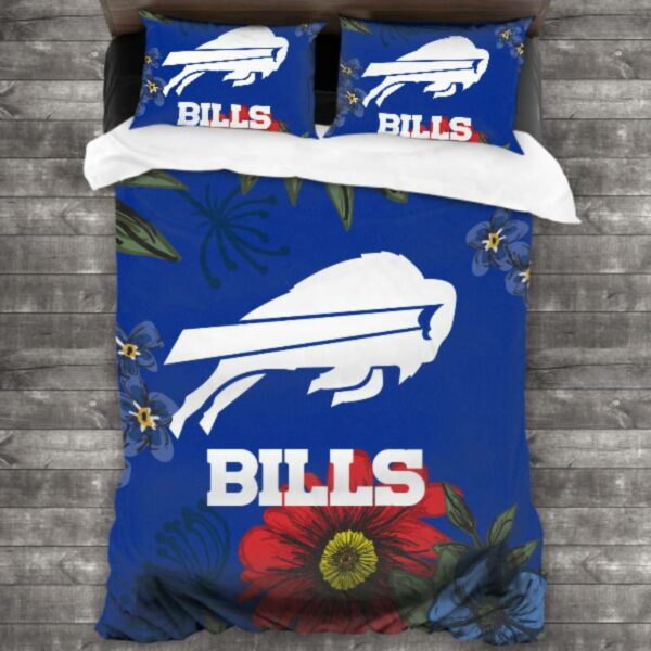 Buffalo Bills Logo Type 464 Bedding Sets Sporty Bedroom Home Decor