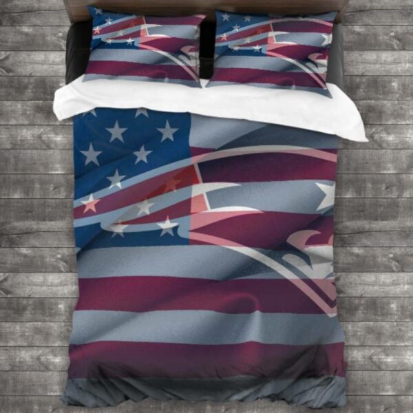 New England Patriots Logo Type 483 Bedding Sets Sporty Bedroom Home Decor