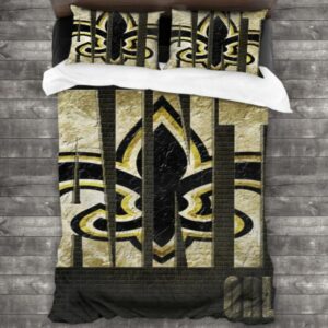 New Orleans Saints Logo Type 485 Bedding Sets Sporty Bedroom Home Decor