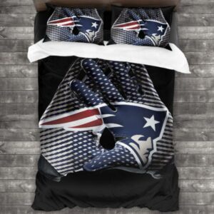 New England Patriots Logo Type 552 Bedding Sets Sporty Bedroom Home Decor