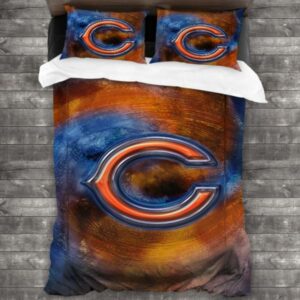 Nfl Chicago Bears Logo Type 558 Bedding Sets Sporty Bedroom Home Decor
