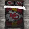 Nfl Kansas City Chiefs Logo Type 566 Bedding Sets Sporty Bedroom Home Decor