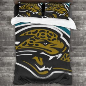 Nfl Jacksonville Jaguars Logo Type 567 Bedding Sets Sporty Bedroom Home Decor