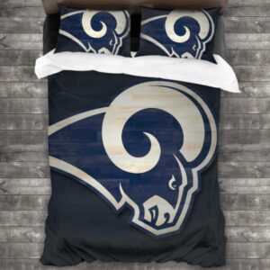 Nfl Los Angeles Rams Logo Type 569 Bedding Sets Sporty Bedroom Home Decor