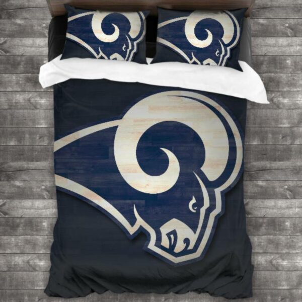 Nfl Los Angeles Rams Logo Type 569 Bedding Sets Sporty Bedroom Home Decor
