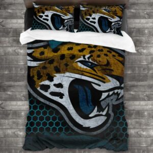 Nfl Jacksonville Jaguars Logo Type 576 Bedding Sets Sporty Bedroom Home Decor
