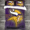 Nfl Minnesota Vikings Logo Type 577 Bedding Sets Sporty Bedroom Home Decor