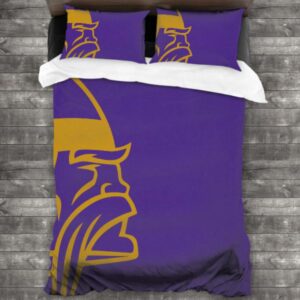 Nfl Minnesota Vikings Logo Type 579 Bedding Sets Sporty Bedroom Home Decor