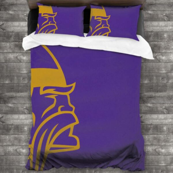 Nfl Minnesota Vikings Logo Type 579 Bedding Sets Sporty Bedroom Home Decor