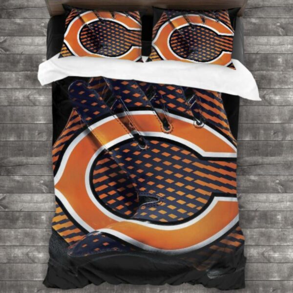 Never Fade Chicago Bears Logo Type 592 Bedding Sets Sporty Bedroom Home Decor