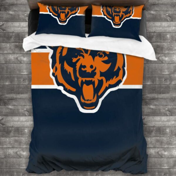 Never Fade Chicago Bears Logo Type 596 Bedding Sets Sporty Bedroom Home Decor