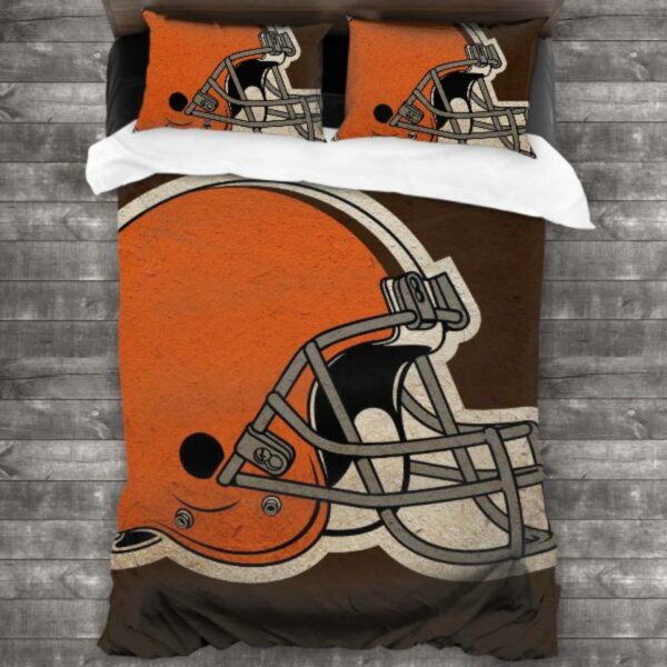 Never Fade Cleveland Browns Logo Type 597 Bedding Sets Sporty Bedroom Home Decor