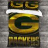 Never Fade Green Bay Packers Logo Type 605 Bedding Sets Sporty Bedroom Home Decor