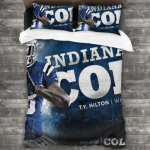 Never Fade Indianapolis Colts Logo Type 606 Bedding Sets Sporty Bedroom Home Decor