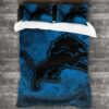 Never Fade Detroit Lions Logo Type 607 Bedding Sets Sporty Bedroom Home Decor