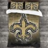 Never Fade New Orleans Saints Logo Type 620 Bedding Sets Sporty Bedroom Home Decor
