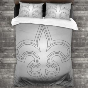 Never Fade New Orleans Saints Logo Type 621 Bedding Sets Sporty Bedroom Home Decor