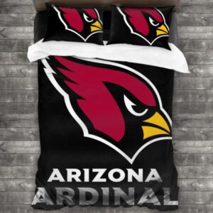 Never Fade Nfl Arizona Cardinals Logo Type 625 Bedding Sets Sporty Bedroom Home Decor