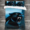 Never Fade Nfl Carolina Panthers Logo Type 627 Bedding Sets Sporty Bedroom Home Decor