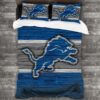 Never Fade Nfl Detroit Lions Logo Type 631 Bedding Sets Sporty Bedroom Home Decor