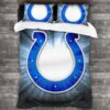 Never Fade Nfl Indianapolis Colts Logo Type 632 Bedding Sets Sporty Bedroom Home Decor