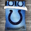 Never Fade Nfl Indianapolis Colts Logo Type 635 Bedding Sets Sporty Bedroom Home Decor
