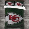 Never Fade Nfl Kansas City Chiefs Logo Type 637 Bedding Sets Sporty Bedroom Home Decor