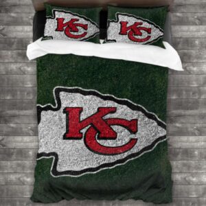 Never Fade Nfl Kansas City Chiefs Logo Type 637 Bedding Sets Sporty Bedroom Home Decor