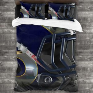 Never Fade Nfl Los Angeles Rams Logo Type 640 Bedding Sets Sporty Bedroom Home Decor