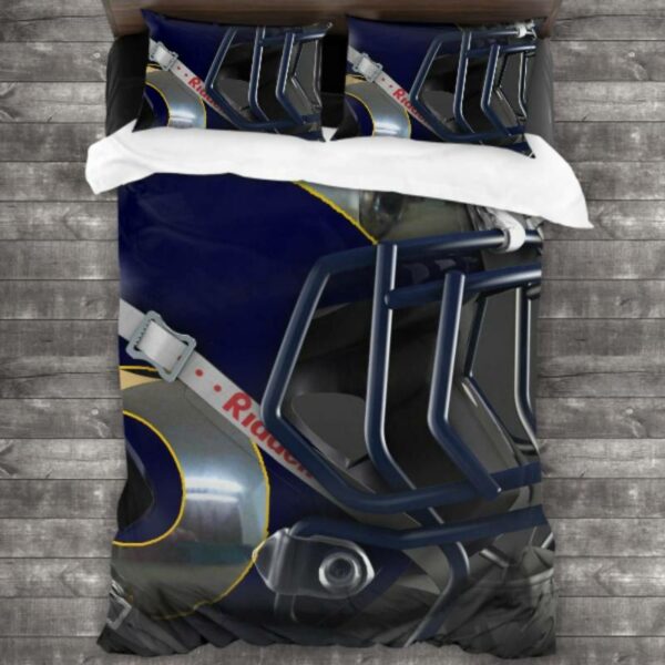 Never Fade Nfl Los Angeles Rams Logo Type 640 Bedding Sets Sporty Bedroom Home Decor