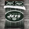 Never Fade Nfl New York Jets Logo Type 643 Bedding Sets Sporty Bedroom Home Decor