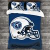 Never Fade Nfl Tennessee Titans Logo Type 655 Bedding Sets Sporty Bedroom Home Decor