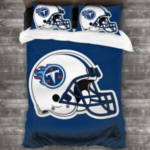 Never Fade Nfl Tennessee Titans Logo Type 655 Bedding Sets Sporty Bedroom Home Decor