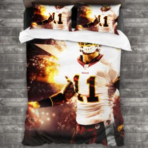 Never Fade Nfl Washington Redskins Football Team Logo Type 656 Bedding Sets Sporty Bedroom Home Decor