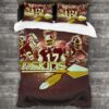 Never Fade Washington Redskins Football Team Logo Type 660 Bedding Sets Sporty Bedroom Home Decor
