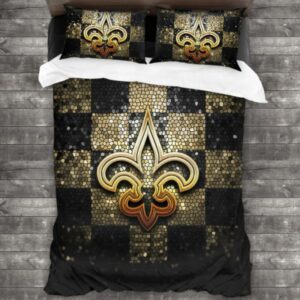 New Orleans Saints Logo Type 665 Bedding Sets Sporty Bedroom Home Decor