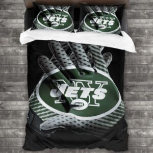 New York Jets Logo Type 667 Bedding Sets Sporty Bedroom Home Decor