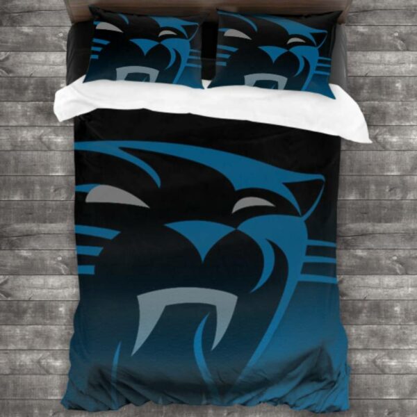 Nfl Carolina Panthers Logo Type 677 Bedding Sets Sporty Bedroom Home Decor