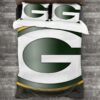Nfl Green Bay Packers Logo Type 679 Bedding Sets Sporty Bedroom Home Decor