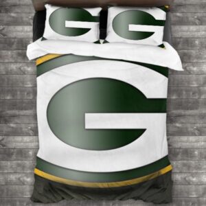 Nfl Green Bay Packers Logo Type 679 Bedding Sets Sporty Bedroom Home Decor