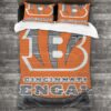 Nfl Cincinnati Bengals Logo Type 680 Bedding Sets Sporty Bedroom Home Decor