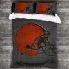 Nfl Cleveland Browns Logo Type 683 Bedding Sets Sporty Bedroom Home Decor